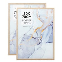 Natural Kyra Poster Frames (Set of 2)